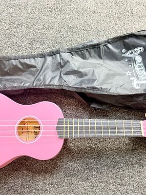 Pink Kids Ukulele Toy - Fun Beginner Instrument
